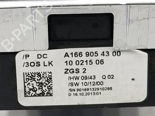 Left front window switch MERCEDES-BENZ CLA Coupe (C117) CLA 220 CDI / d (117.303) | BP9187652I27 