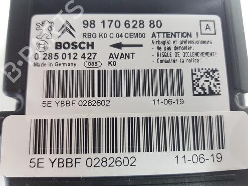 Kollisonspute sett CITROËN JUMPY III Van (V_) 2.0 BlueHDi 120 | BP31924133C86 