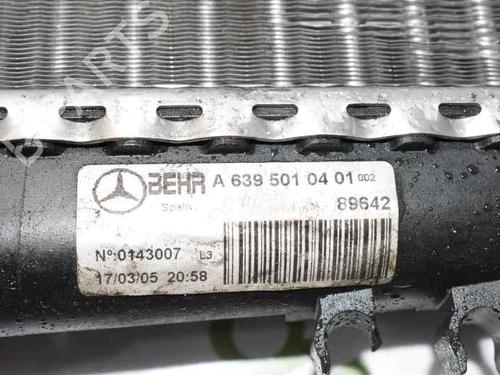 Water radiator MERCEDES-BENZ VITO / MIXTO Van (W639) 115 CDI (639.601, 639.603, 639.605) | BP787595M31 