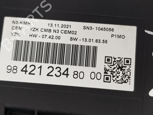 Instrument cluster OPEL CROSSLAND X / CROSSLAND (P17, P2QO) 1.2 (75) | BP21265290C47 