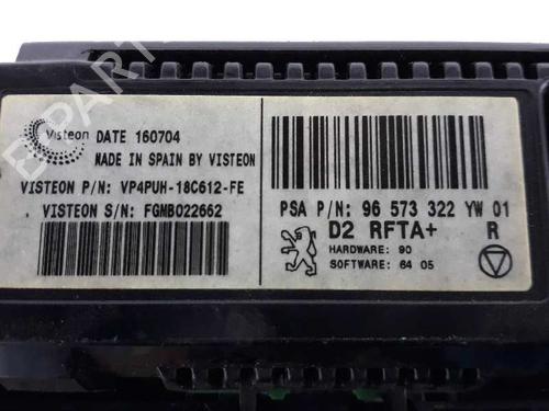Climate control PEUGEOT 407 SW (6E_, 6D_) 2.0 HDi 135 | BP4946379I5 