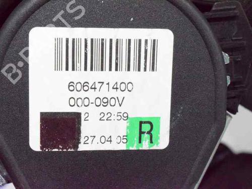 Rear right seatbelt VW GOLF V (1K1) 2.0 TDI 16V | BP6623090I28 