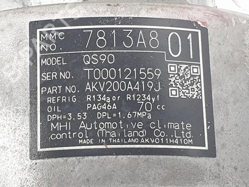 AC compressor MITSUBISHI ECLIPSE CROSS (GK_, GL_) 1.5 T-Mivec | BP39192093M34 - Image 5