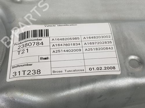 Front right window mechanism MERCEDES-BENZ M-CLASS (W164) ML 280 CDI 4-matic (164.120) | BP29207700C23 