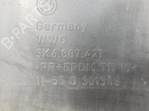Rear bumper VW GOLF VI (5K1) 2.0 GTi | BP8216414C8 