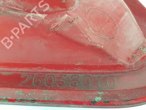 Right tailgate light PEUGEOT 3008 I MPV (0U_) 2.0 HDi 150 / BlueHDi 150 | BP29011236C80 
