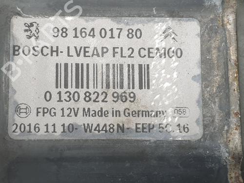 Front left window mechanism PEUGEOT 208 I (CA_, CC_) 1.2 VTI 82 | BP30932584C22