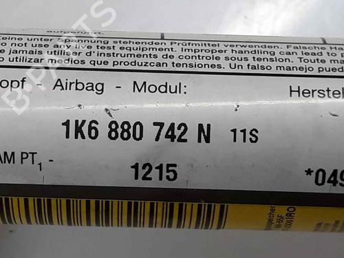 Right curtain airbag VW GOLF V (1K1) 1.9 TDI | BP4651197C12 