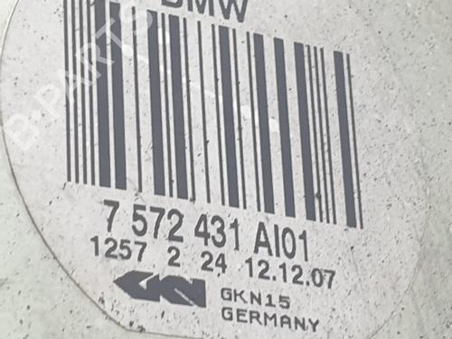 Left rear driveshaft BMW 5 (E60) 530 d xDrive | BP21558384M40 