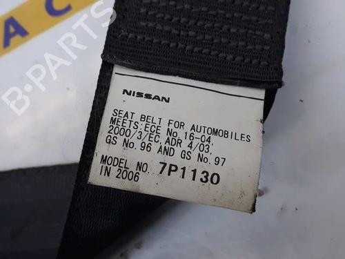 Rear right seatbelt NISSAN NAVARA NP300 (D40) 2.5 dCi 4WD | BP7174019I28 
