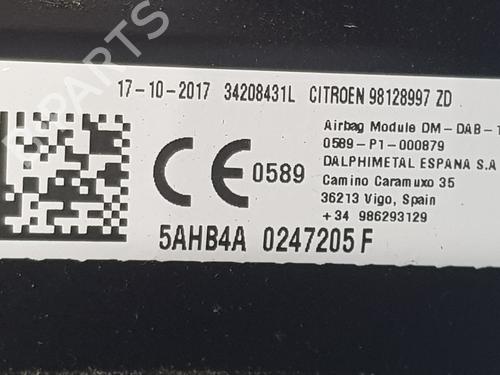 Airbag Kit CITROËN C3 / C3 ORIGIN III (SX) 1.2 VTi 82 | BP16419627C86 
