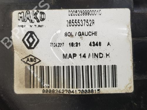 Left taillight RENAULT CLIO IV (BH_) 0.9 TCe 90 (BHNF, BHMA, BHMH, BHJK, BHJR) | BP20190391C34 