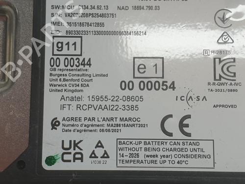 Electronic module RENAULT CAPTUR II (HF_)  | BP34211548M83  - Image 5