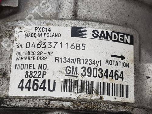 AC compressor OPEL ASTRA K Sports Tourer (B16) 1.6 CDTi (35) | BP20703989M34 