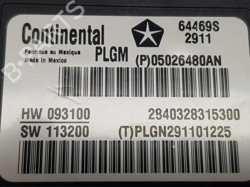 Electronic module JEEP GRAND CHEROKEE IV (WK, WK2) 3.0 CRD V6 4x4 | BP15989586M83 