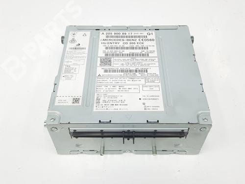 Used Radio Radio MERCEDES-BENZ C-CLASS (W205) C 220 BlueTEC / d (205.002, 205.004) (170 hp) 11114985 11114985