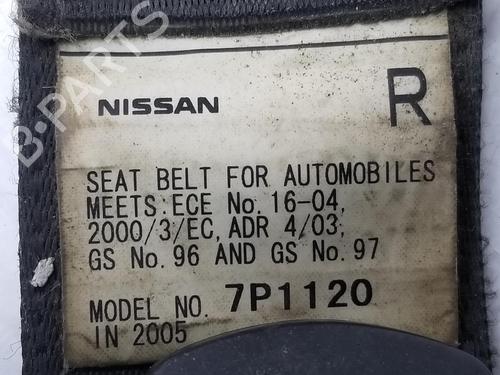 Rear left seatbelt NISSAN PATHFINDER III (R51) 2.5 dCi | BP7892569I29 