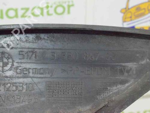 Rear left wheel arch trim BMW X3 (E83) 2.0 d | BP6623311C136 