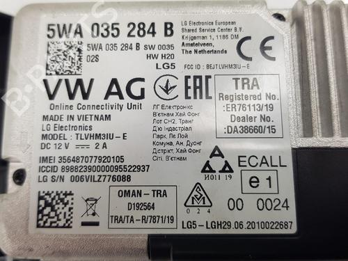 Electronic module VW PASSAT B8 Variant (3G5, CB5) 2.0 TDI | BP17946682M83 