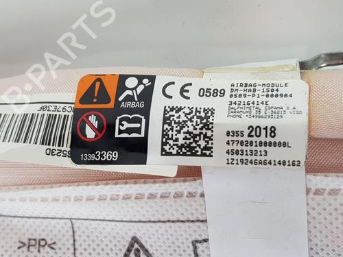 Left curtain airbag OPEL CROSSLAND X / CROSSLAND (P17, P2QO) 1.5 Turbo D (75) | BP28965052C11 