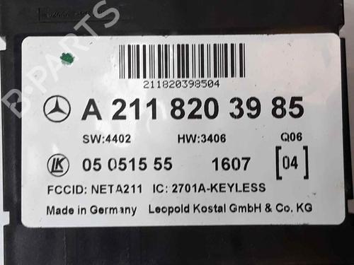 Electronic module MERCEDES-BENZ CLS (C219) CLS 63 AMG (219.377) | BP5829874M83 