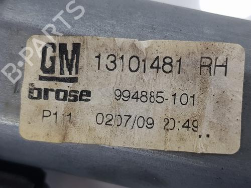 Rudehejsemekanisme Højre foran OPEL ASTRA H (A04)  | BP29275786C23 