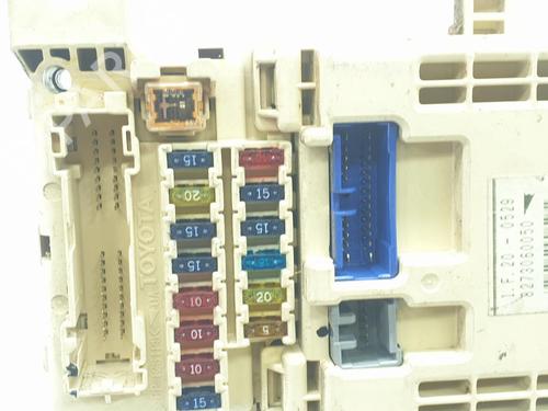 Fuse box TOYOTA LAND CRUISER 90 (_J9_) 3.0 D-4D 4WD (KDJ90_, KDJ95_, KDJ90W, KDJ95W) | BP17683101E1 
