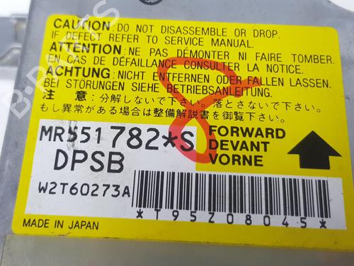 Kollisonspute sett MITSUBISHI PAJERO III (V7_W, V6_W) 3.2 Di-D (V68W, V78W) | BP17952768C86 