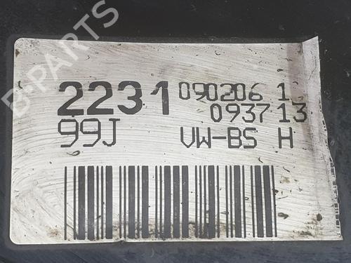 Left front steering knuckle VW TRANSPORTER T5 Bus (7HB, 7HJ, 7EB, 7EJ) 2.5 TDI | BP10407571M25 