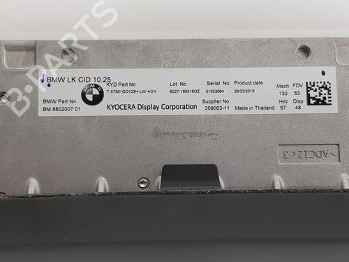 Multifunctionele display BMW X3 (G01, F97, G08) xDrive 20 d | BP27160916C48 