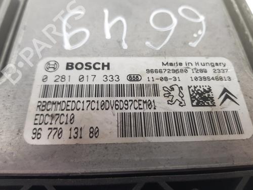 Engine control unit (ECU) CITROËN C3 Picasso (SH_) 1.6 HDI 90 | BP17904827M57 