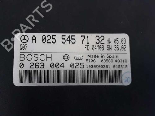 Electronic module MERCEDES-BENZ E-CLASS (W211) E 220 CDI (211.006) | BP1714052M83 