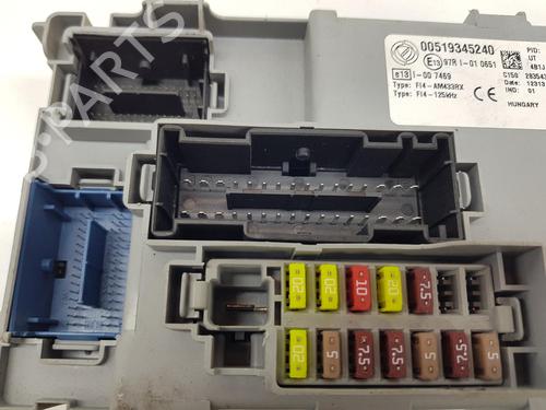 Fuse box FIAT PANDA VAN (312_, 519_) 1.2 LPG (312CXA1A) | BP8501917E1 