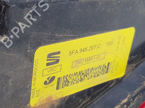 Left taillight SEAT LEON (KL1, KLG)  | BP29436636C34 