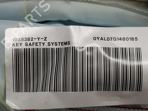 Left curtain airbag SKODA FABIA III (NJ3) 1.0 | BP10485778C11 