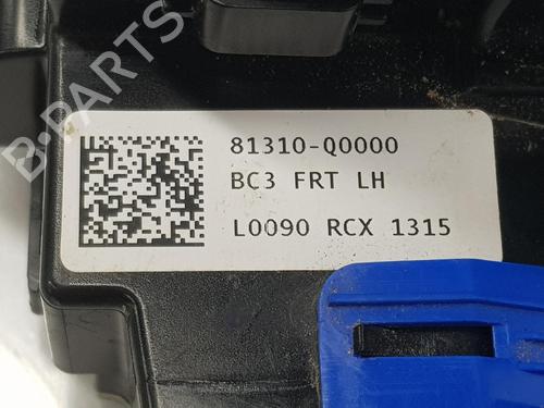 Front left lock HYUNDAI i20 II (GB, IB) 1.2 | BP15498856C98 