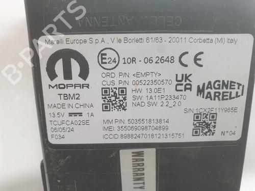 Electronic module FIAT DUCATO Van (250_)  | BP31593977M83 