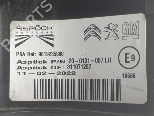 Left taillight OPEL COMBO Box Body/MPV (K9) 1.5 D | BP32330901C34  - Image 6