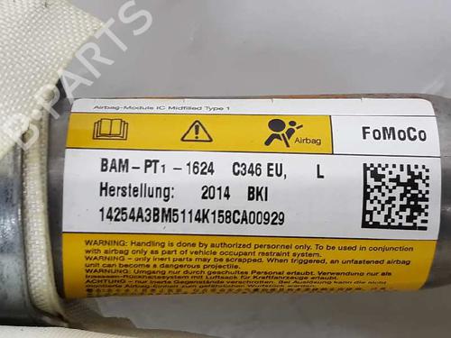Left curtain airbag FORD FOCUS III 1.6 TDCi | BP5998871C11 