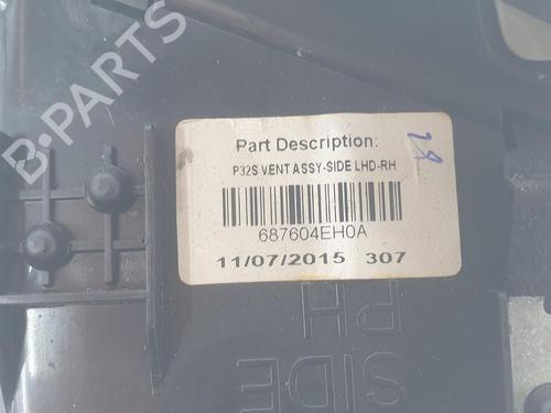 Air vent NISSAN QASHQAI II (J11, J11_) 1.5 dCi | BP14112617I21 