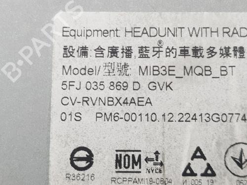 Display monitor SEAT IBIZA V (KJ1, KJG) 1.0 TSI | BP20187231C48 