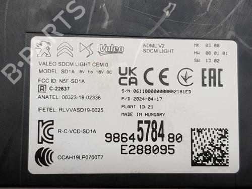 Electronic module OPEL ASTRA L Sports Tourer (O5) 1.2 (FRHNPJ) | BP24333642M83 