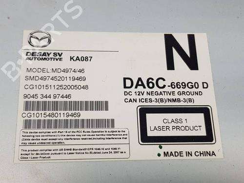 Radio MAZDA CX-3 (DK) 1.5 SKYACTIV-D (DK2WS, DK5FW) | BP39752493E6 - Image 6