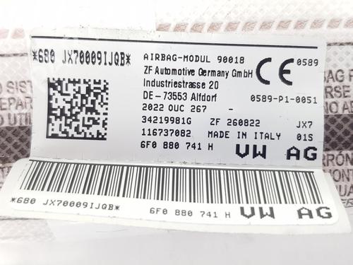 Left curtain airbag SEAT IBIZA V (KJ1, KJG) 1.0 TSI | BP13250110C11 