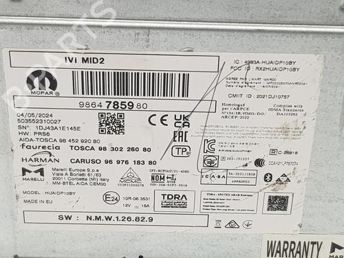 Radio OPEL ASTRA L Sports Tourer (OV5) 1.2 (FRHNSL, FRHNSR) | BP24868468E6 