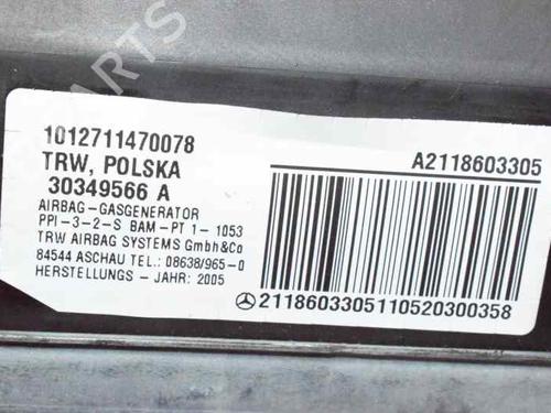 Passasjer kollisjonspute MERCEDES-BENZ E-CLASS (W211) E 280 CDI (211.020) | BP758851C10 
