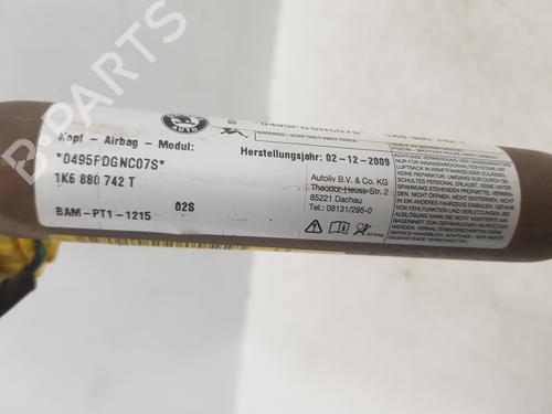 Right curtain airbag VW GOLF VI (5K1) 1.4 TSI | BP24220266C12 