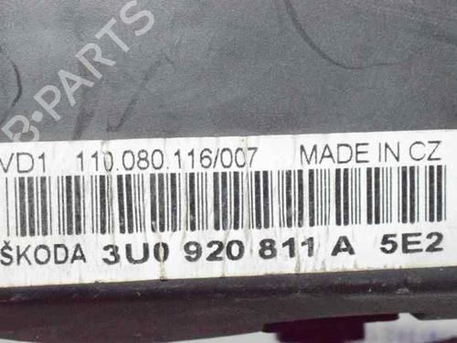 Instrument cluster SKODA SUPERB I (3U4) 1.9 TDI | BP1543908C47 