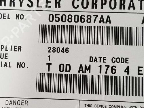 Radio CHRYSLER VOYAGER IV (RG, RS) 2.5 CRD | BP6992609E6 