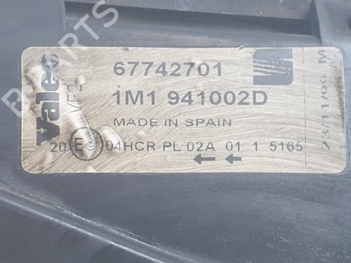 Right headlight SEAT TOLEDO II (1M2) 1.9 TDI | BP32293102C29